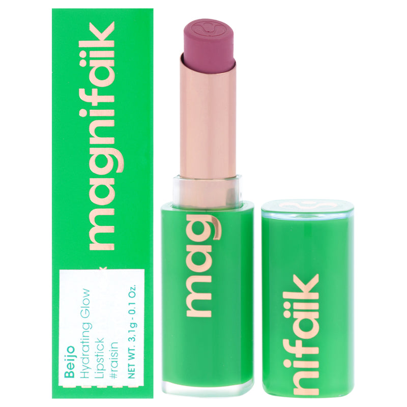 Magnifaik Hydrating Glow Lipstick - Raisin by Magnifaik for Women - 0.1 oz Lipstick