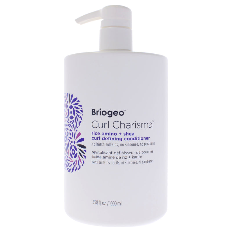 Briogeo Curl Charisma Rice Amino Plus Shea Curl Defining Conditioner by Briogeo for Unisex - 33.8 oz Conditioner