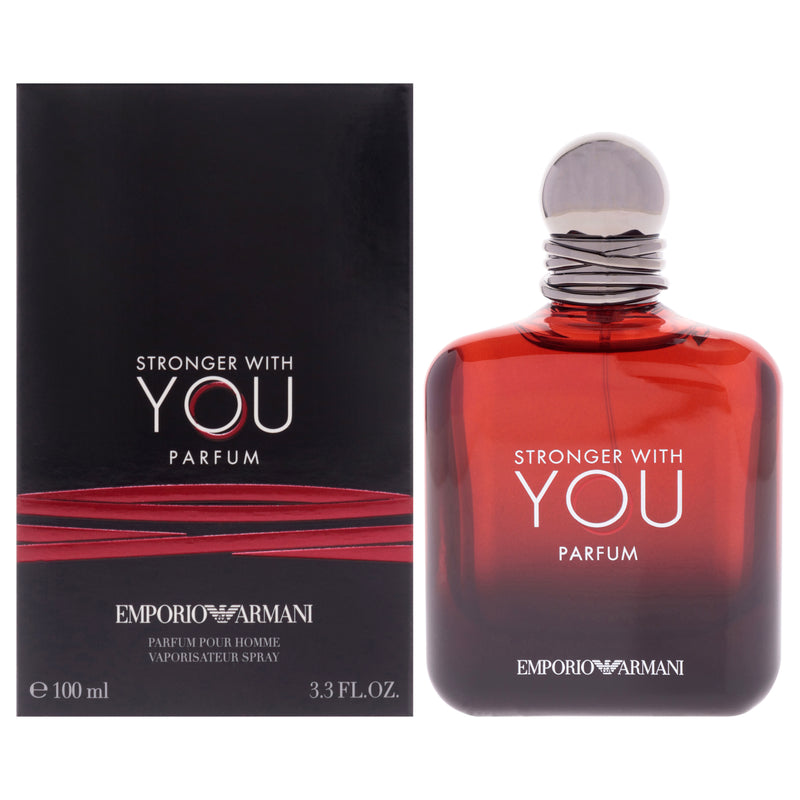 Emporio Armani Stronger With You by Giorgio Armani for Men - 3.3 oz Parfum Spray
