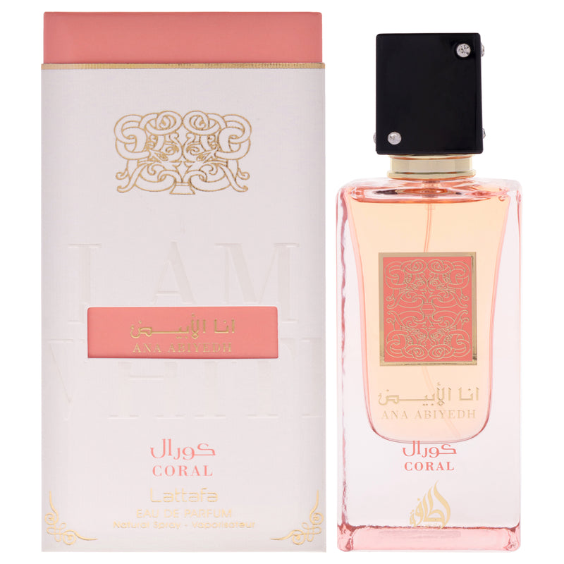 Lattafa Ana Abiyedh Coral by Lattafa for Unisex - 2.04 oz EDP Spray