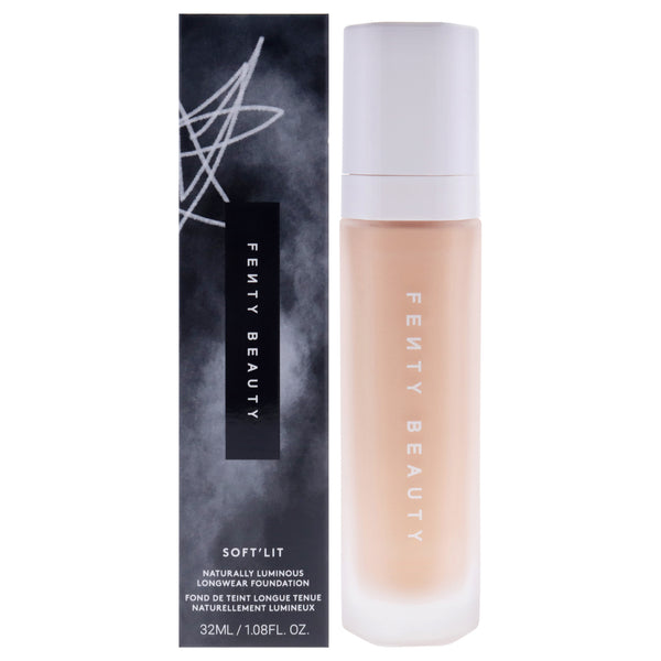Fenty Beauty Soft Lit Naturally Luminous Longwear Foundation - 220 Warm Peach by Fenty Beauty for Women - 1.08 oz Foundation