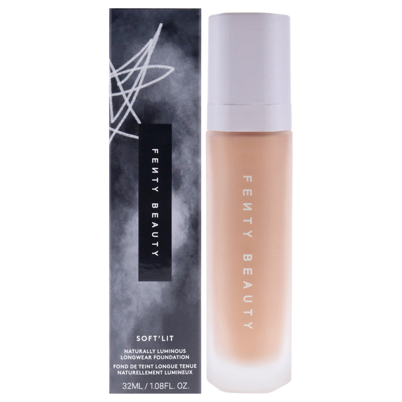 Fenty Beauty Soft Lit Naturally Luminous Longwear Foundation - 240 Light Medium Warm Golden by Fenty Beauty for Women - 1.08 oz Foundation