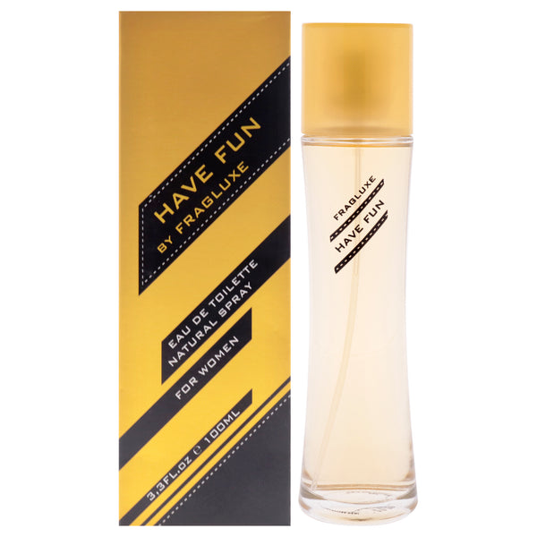 Fragluxe Have Fun by Fragluxe for Women - 3.3 oz EDT Spray