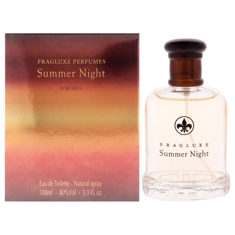 Fragluxe Summer Night by Fragluxe for Men - 3.3 oz EDT Spray