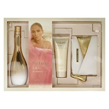 Jennifer Lopez Enduring Glow Woman Set Eau De Parfum & Bl 75ml & Pouch 100ml