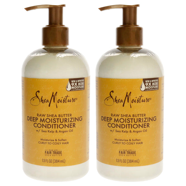 Shea Moisture Raw Shea Butter Restorative Conditioner - Pack of 2 by Shea Moisture for Unisex - 13 oz Conditioner