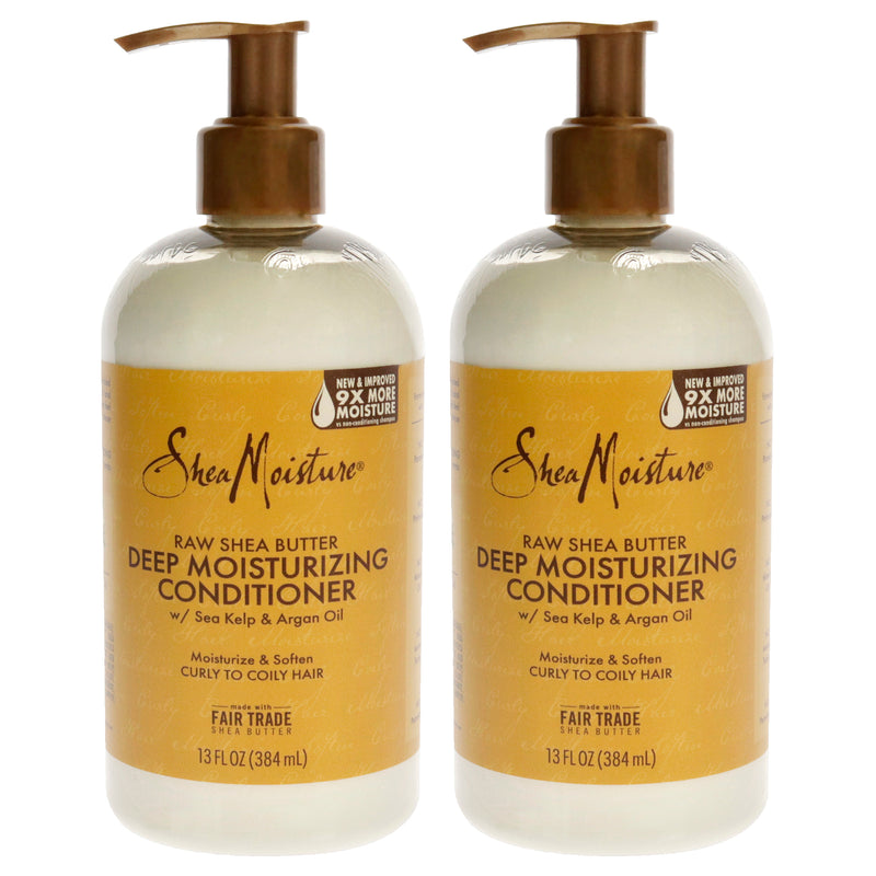 Shea Moisture Raw Shea Butter Restorative Conditioner - Pack of 2 by Shea Moisture for Unisex - 13 oz Conditioner