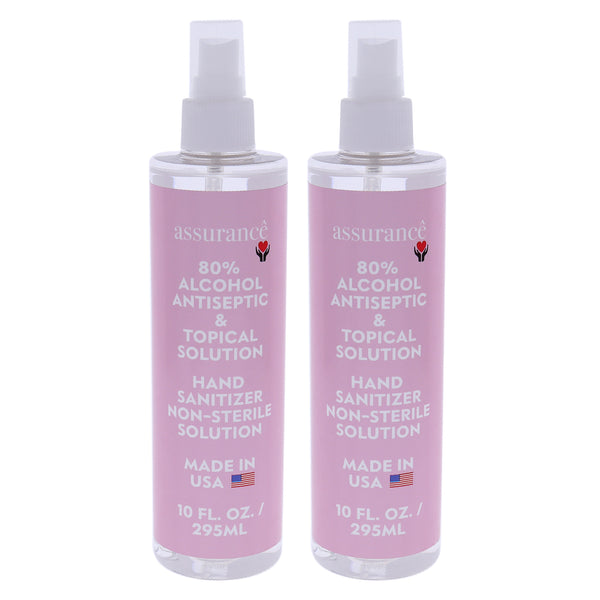 Assurance Hand Sanitizer Non-Sterile Solution by Assurance for Unisex - 10 oz Hand Sanitizer - Pack of 2