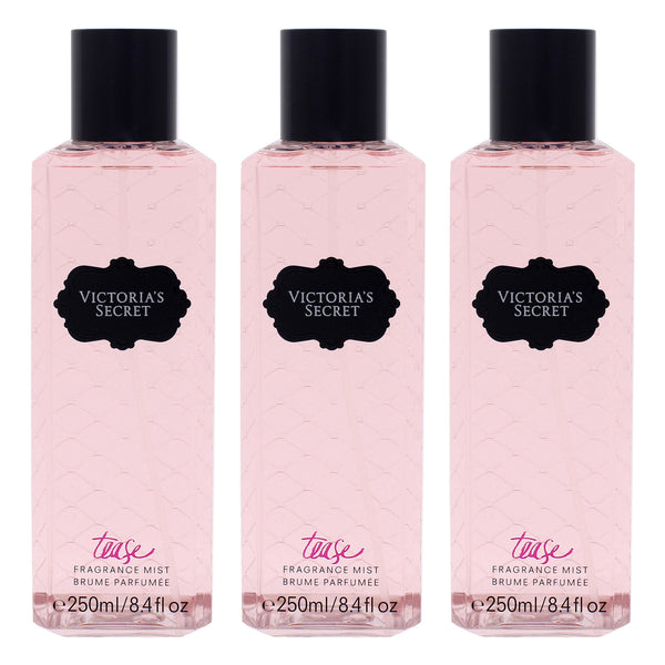 Victoria's Secret Tease by Victorias Secret for Women - 8.4 oz Fragrance Mist - Pack of 3