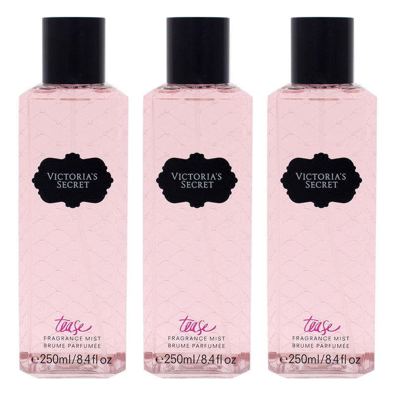 Victoria's Secret Tease by Victorias Secret for Women - 8.4 oz Fragrance Mist - Pack of 3