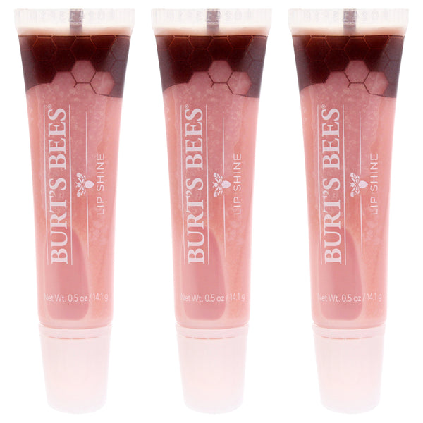 Burt's Bees Burts Bees Lip Shine - 010 Whisper by Burts Bees for Women - 0.5 oz Lip Gloss - Pack of 3