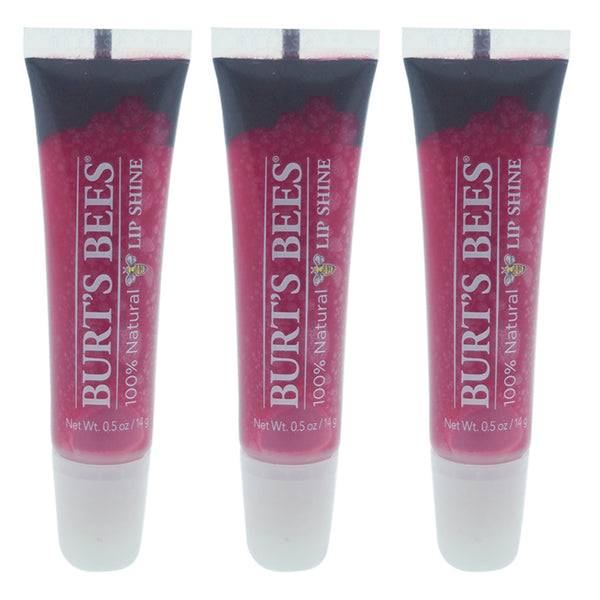 Burt's Bees Burts Bees Lip Shine - 050 Pucker by Burts Bees for Women - 0.5 oz Lip Gloss - Pack of 3