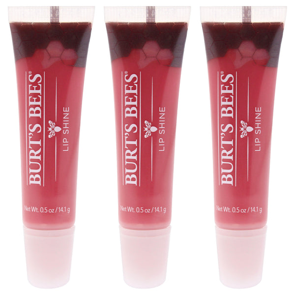 Burt's Bees Burts Bees Lip Shine - 020 Blush by Burts Bees for Women - 0.5 oz Lip Gloss - Pack of 3