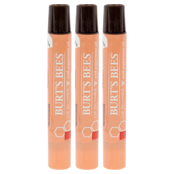 Burt's Bees Burts Bees Lip Shimmer - Apricot by Burts Bees for Women - 0.09 oz Lip Shimmer - Pack of 3
