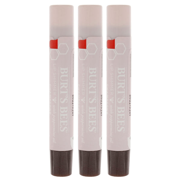 Burt's Bees Burts Bees Lip Shimmer - Champagne by Burts Bees for Women - 0.09 oz Lip Shimmer - Pack of 3