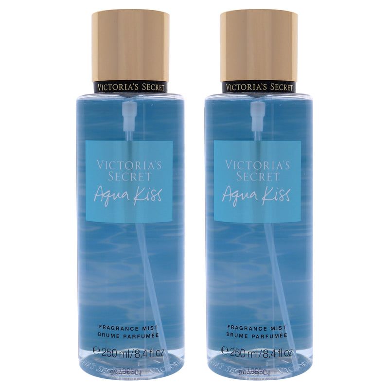 Victoria's Secret Aqua Kiss by Victorias Secret for Women - 8.4 oz Fragrance Mist - Pack of 2