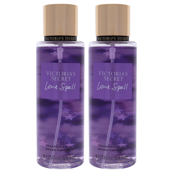 Victoria's Secret Love Spell by Victorias Secret for Women - 8.4 oz Fragrance Mist - Pack of 2