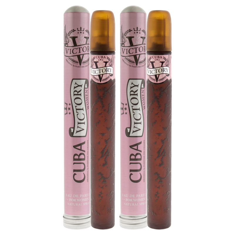 Cuba Victory by Cuba for Women - 1.17 oz EDP Spray - Pack of 2
