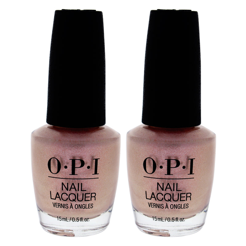 OPI Nail Lacquer - NL SH2 Throw Me A Kiss by OPI for Women - 0.5 oz Nail Polish - Pack of 2