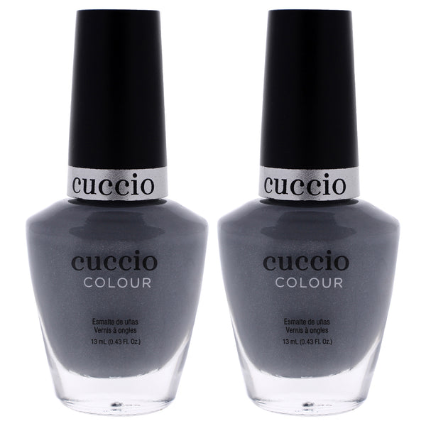 Cuccio Colour Colour Nail Polish - Soaked In Seattle by Cuccio Colour for Women - 0.43 oz Nail Polish - Pack of 2