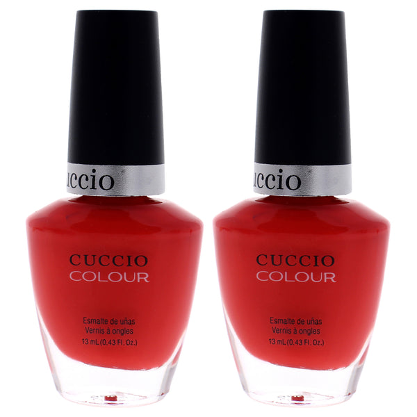 Cuccio Colour Colour Nail Polish - Chillin In Chile by Cuccio Colour for Women - 0.43 oz Nail Polish - Pack of 2