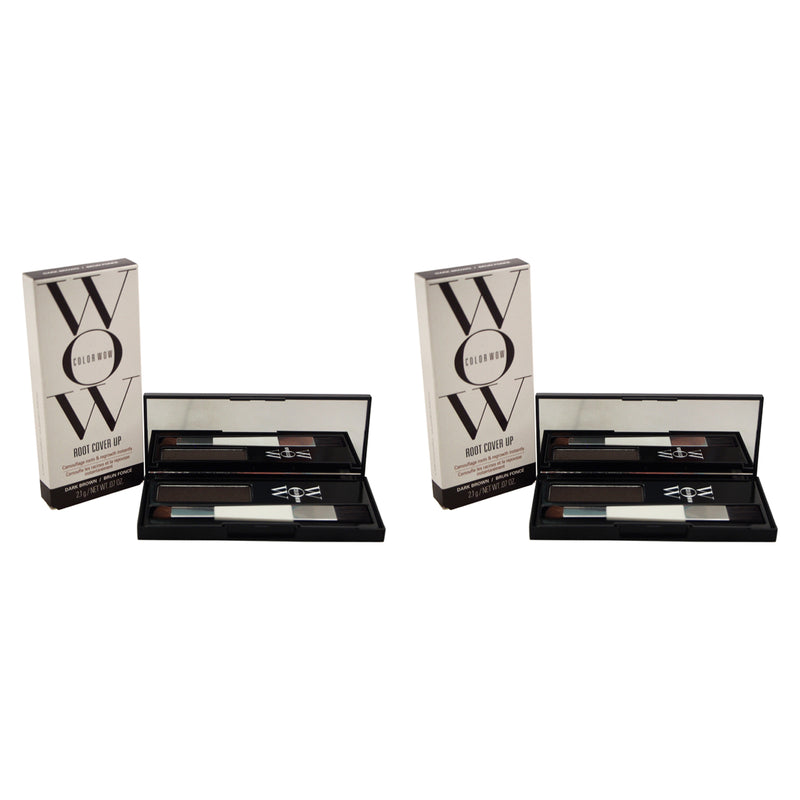 Color Wow Root Cover Up - Dark Brown by Color Wow for Women - 0.07 oz Hair Color - Pack of 2