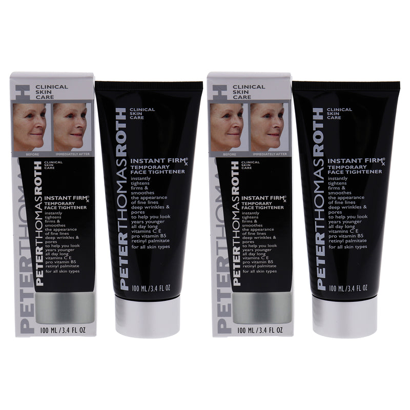 Peter Thomas Roth Instant Firmx Temporary Face Tightener by Peter Thomas Roth for Unisex - 3.4 oz Cream - Pack of 2