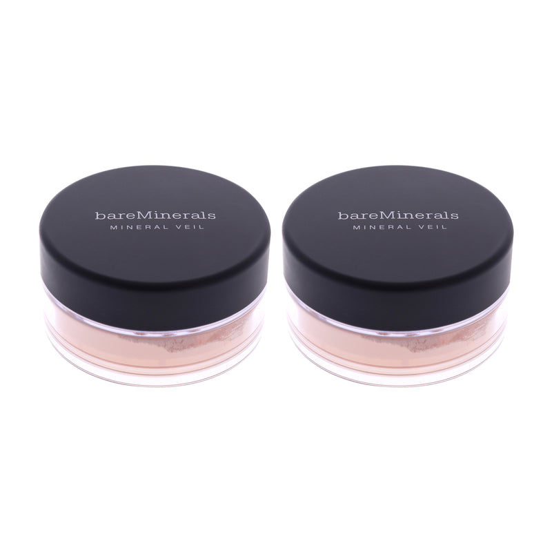 BareMinerals Mineral Veil Finishing Powder by bareMinerals for Women - 0.3 oz Powder - Pack of 2