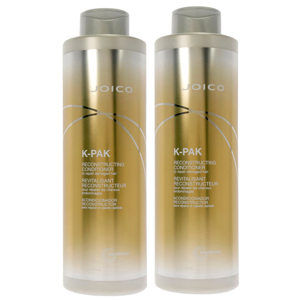 Joico K-Pak Conditioner To Repair Damage Revitalisant by Joico for Unisex - 33.8 oz Conditioner - Pack of 2