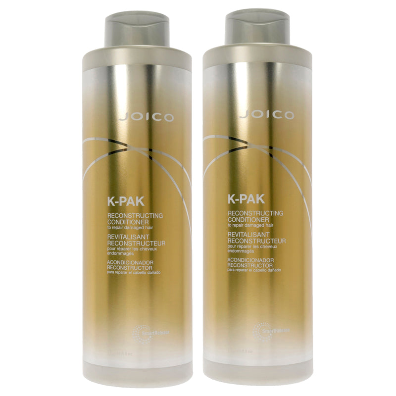 Joico K-Pak Conditioner To Repair Damage Revitalisant by Joico for Unisex - 33.8 oz Conditioner - Pack of 2