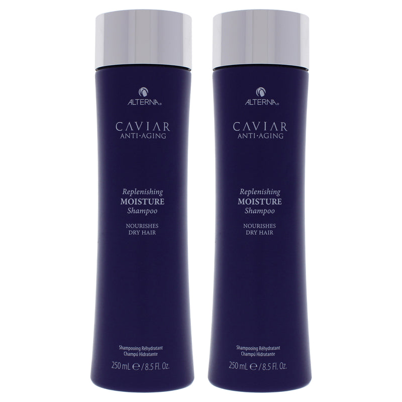 Alterna Caviar Anti Aging Replenishing Moisture Shampoo by Alterna for Unisex - 8.5 oz Shampoo - Pack of 2