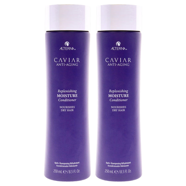 Alterna Caviar Anti-Aging Replenishing Moisture Conditioner by Alterna for Unisex - 8.5 oz Conditioner - Pack of 2