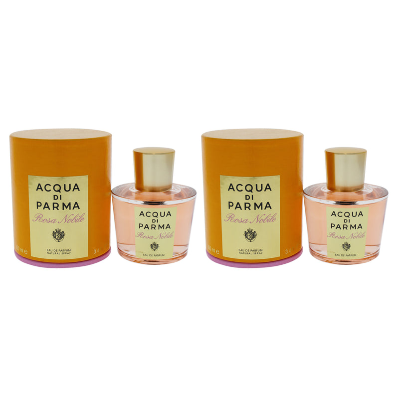 Acqua Di Parma Rosa Nobile by Acqua Di Parma for Women - 3.4 oz EDP Spray - Pack of 2