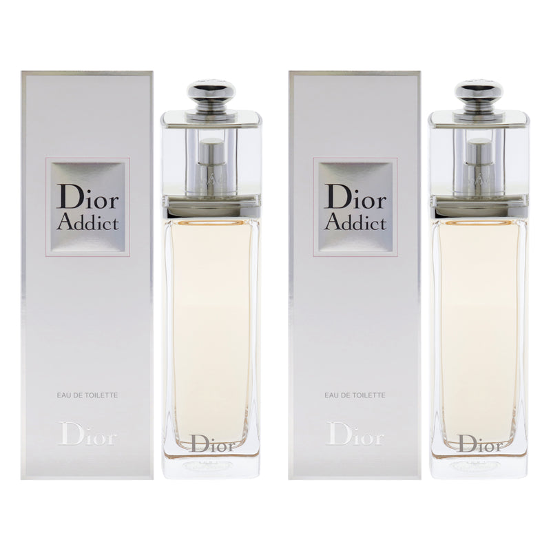 Christian Dior Dior Addict by Christian Dior for Women - 3.4 oz EDT Spray - Pack of 2