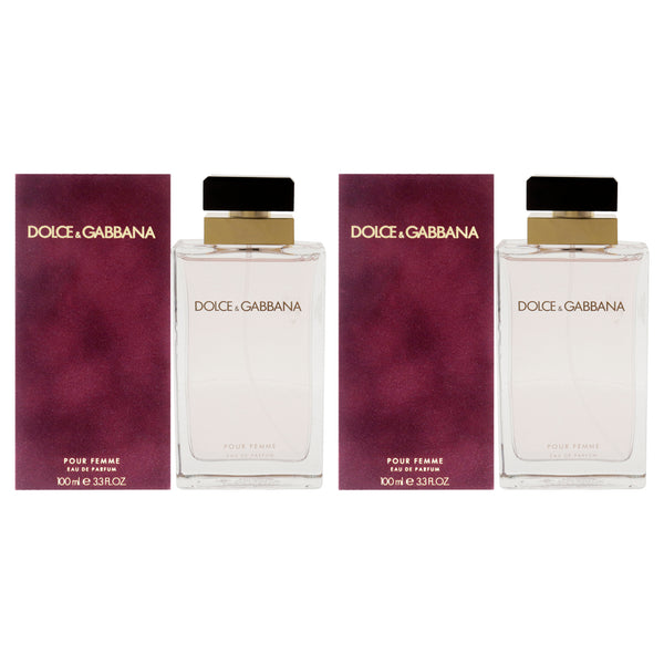 Dolce & Gabbana Dolce and Gabbana Pour Femme by Dolce and Gabbana for Women - 3.3 oz EDP Spray - Pack of 2