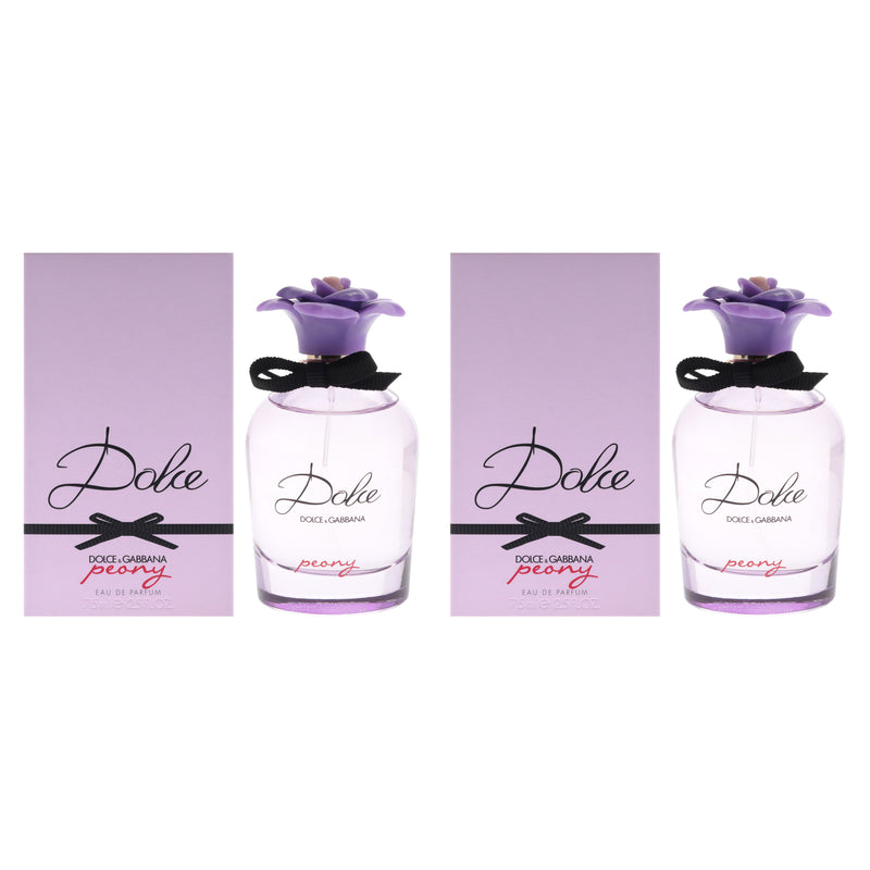 Dolce & Gabbana Dolce Peony by Dolce and Gabbana for Women - 2.5 oz EDP Spray - Pack of 2