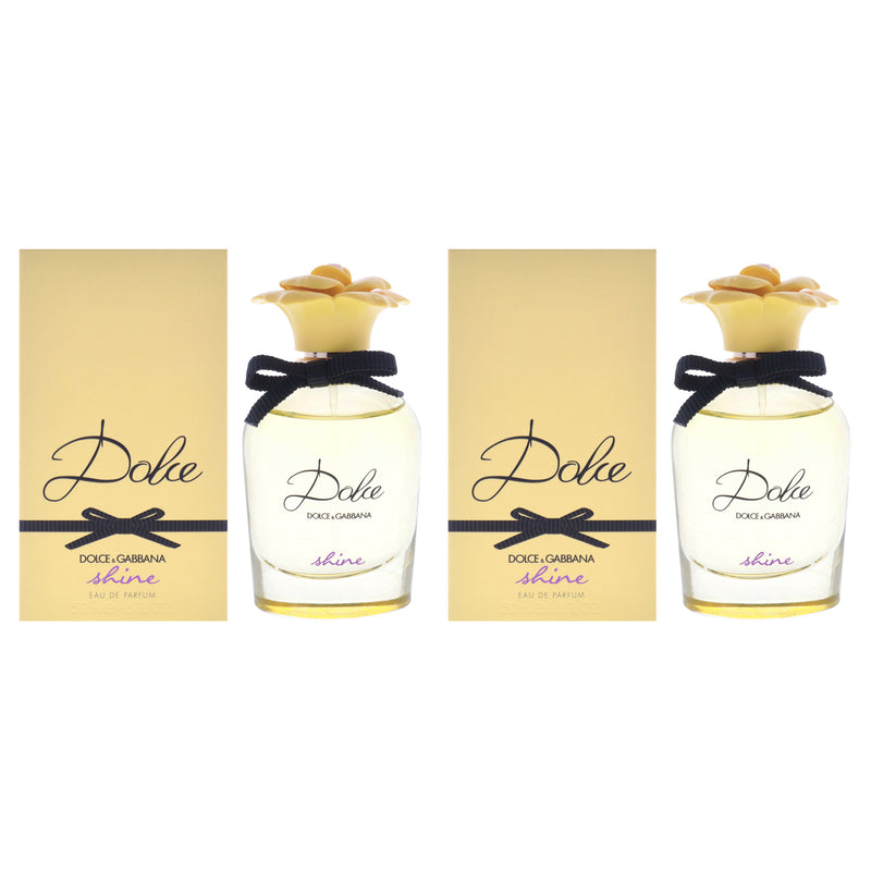 Dolce & Gabbana Dolce Shine by Dolce and Gabbana for Women - 1.6 oz EDP Spray - Pack of 2