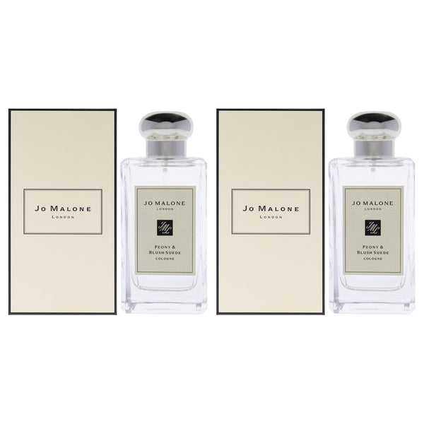Jo Malone Peony and Blush Suede by Jo Malone for Women - 3.4 oz Cologne Spray - Pack of 2