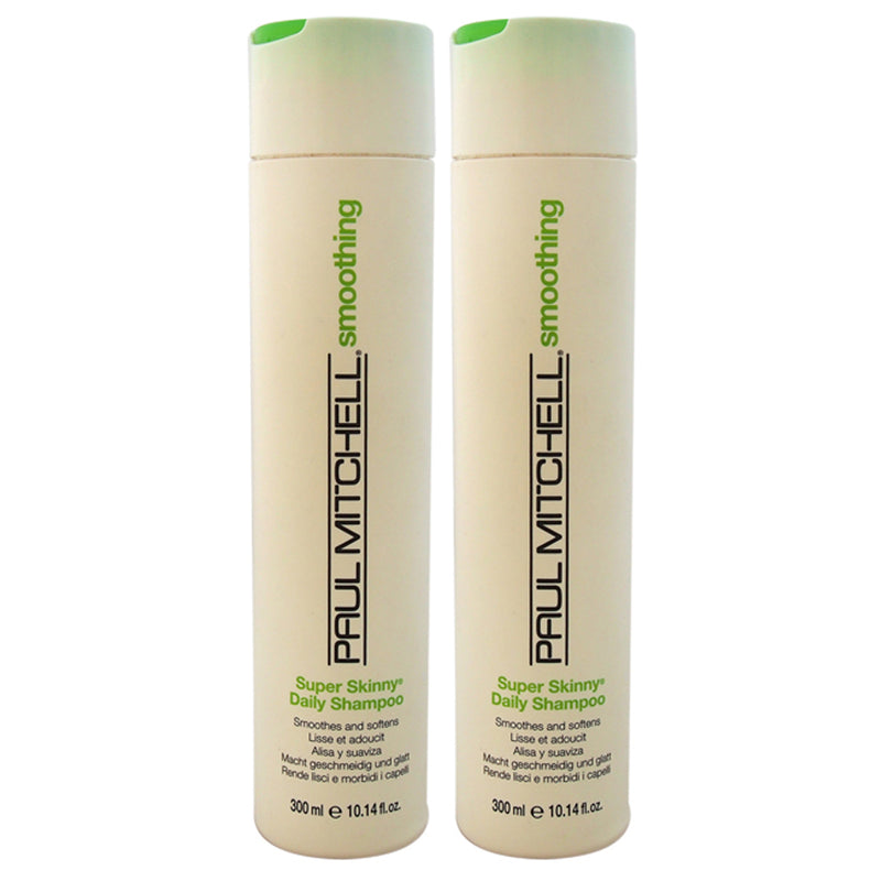 Paul Mitchell Super Skinny Daily Shampoo by Paul Mitchell for Unisex - 10.14 oz Shampoo - Pack of 2