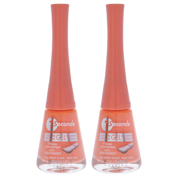 1 Seconde - 25 Meli Melon by Bourjois for Women - 0.3 oz Nail Polish - Pack of 2