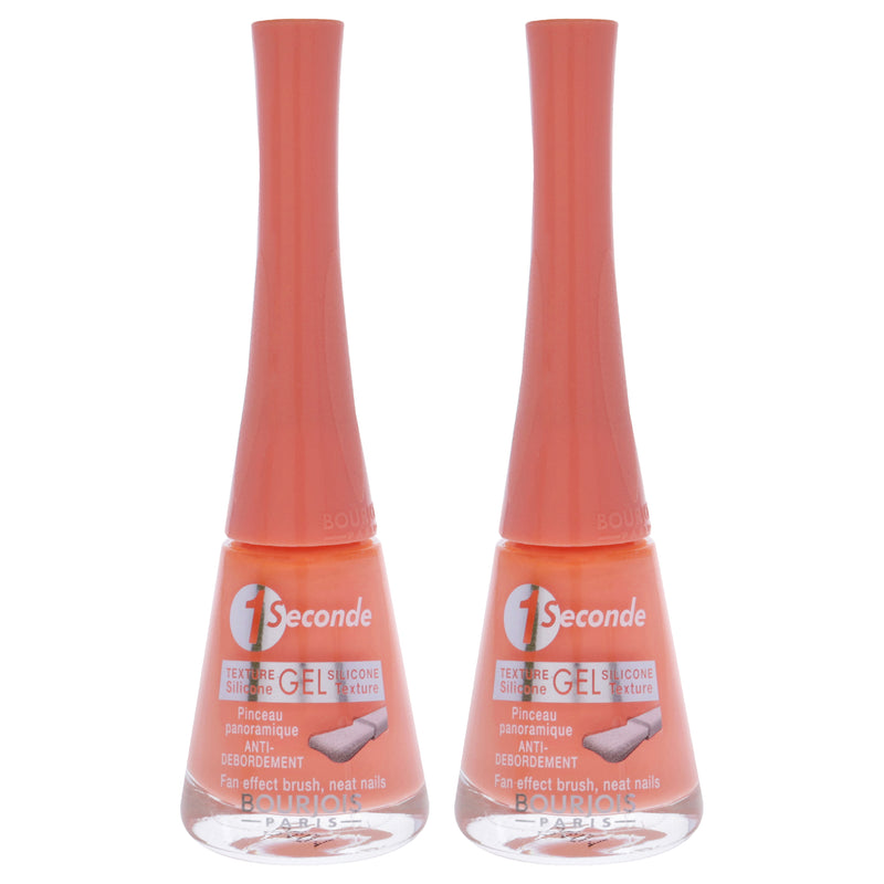 1 Seconde - 25 Meli Melon by Bourjois for Women - 0.3 oz Nail Polish - Pack of 2