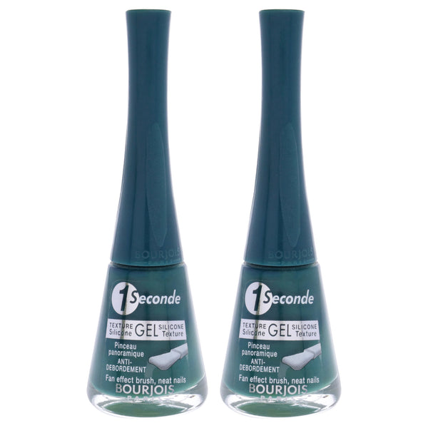 1 Seconde - 41 God Savwe The Green by Bourjois for Women - 0.3 oz Nail Polish - Pack of 2
