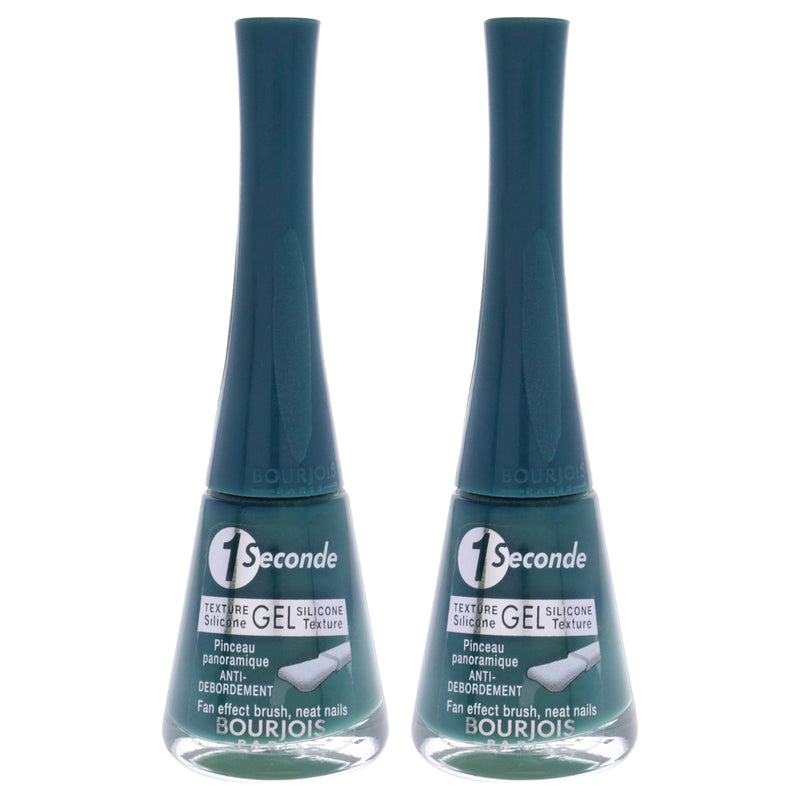 1 Seconde - 41 God Savwe The Green by Bourjois for Women - 0.3 oz Nail Polish - Pack of 2