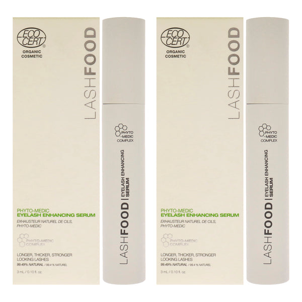 LashFood Phyto-Medic Eyelash Enhancer by LashFood for Women - 0.1 oz Eyelash - Pack of 2