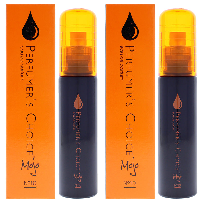 Perfumers Choice - No 10 Mojo by Milton Lloyd for Men - 1.7 oz EDP Spray - Pack of 2