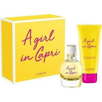 Lanvin A Girl In Capri Woman Set Eau De Toilette & Bl 100ml 50ml