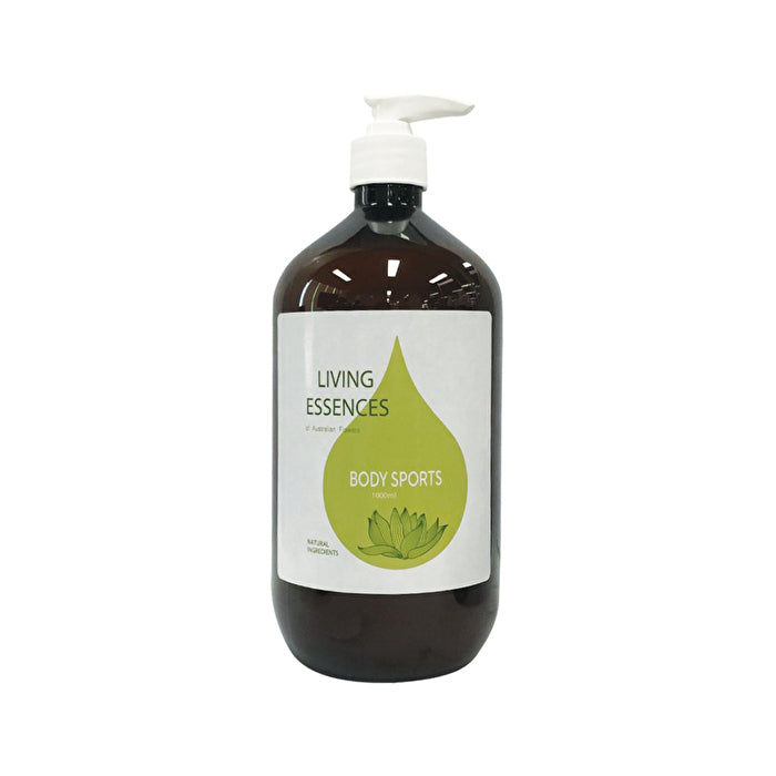 Living Essences of Australia Body Sports Lotion 1000ml