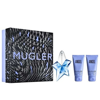 Thierry Mugler (Mugler) Angel Giftset Eau De Parfum Spray 25ml/lotion 50ml/shower Gel 50ml 125ml