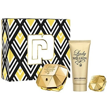 Paco Rabanne Lady Million Woman Set Eau De Parfum & Eau De Parfum 5ml & Body Lotion 100ml 80ml