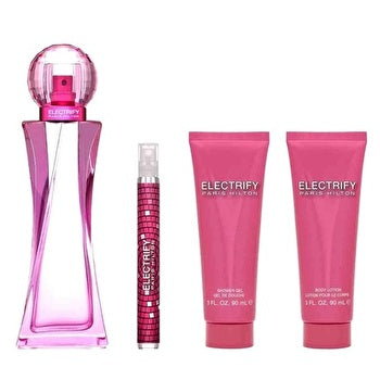 Paris Hilton Electrify Woman Set Eau De Parfum & Eau De Parfum 10ml & Bl 90ml & Sg 90ml 100ml
